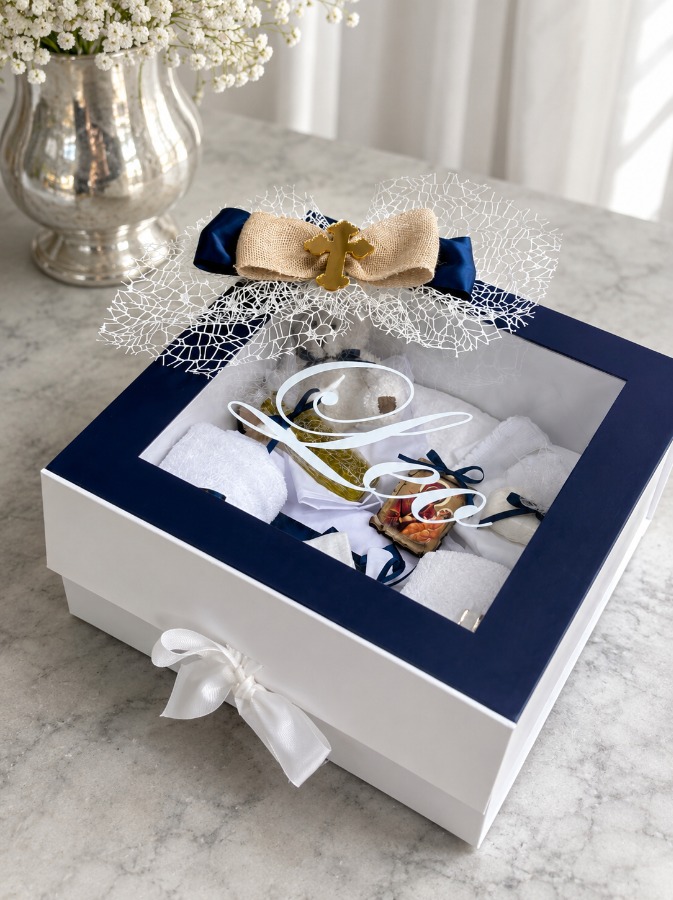 Leo Christening Box